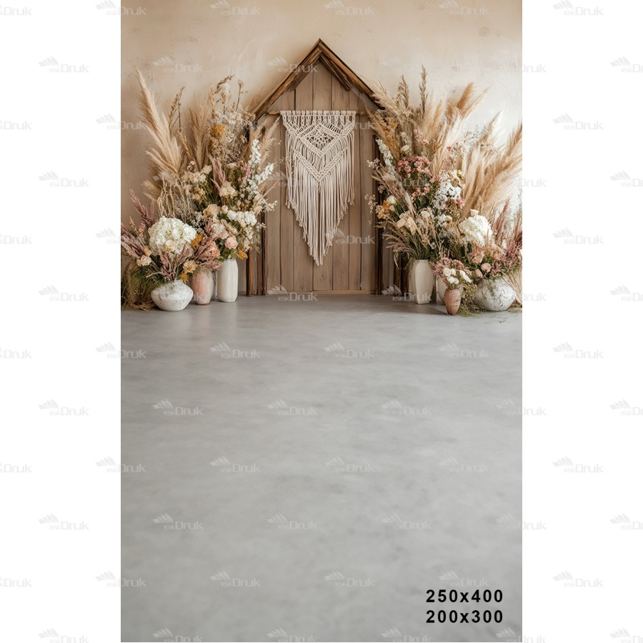Tło fotograficzne Boho 3337